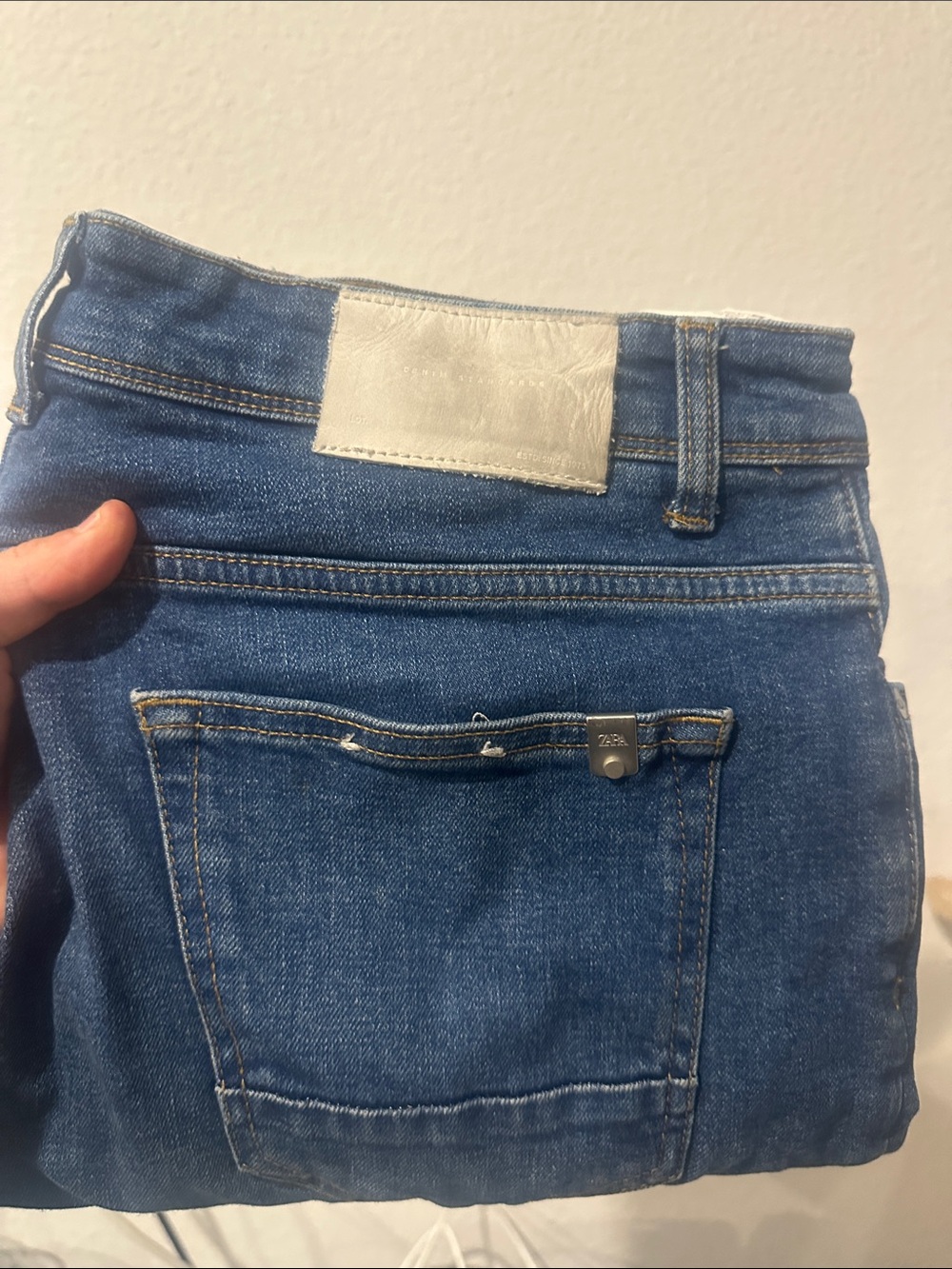 Zara Men's Blue Denim Jeans - Unbranded
